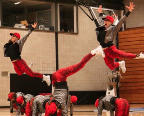 Michaela Main on Boston University's Dance Team