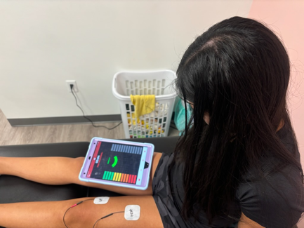 Use of biofeedback during ACL rehabilitation